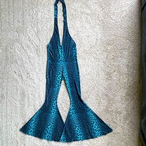 Marisol California Rave jumpsuit with flare pant bottoms